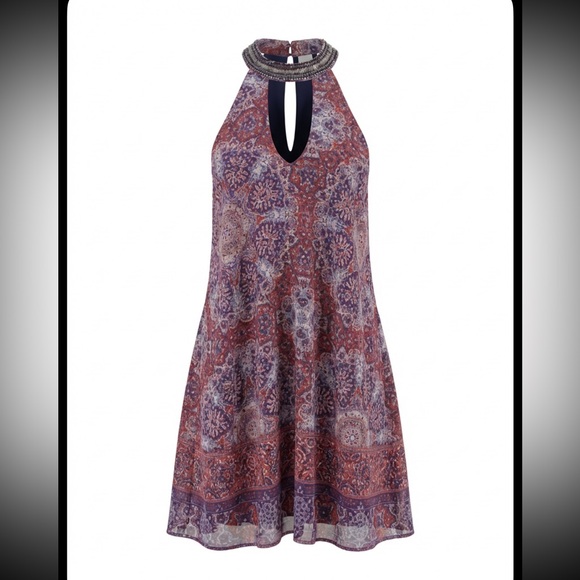 Speechless Dresses & Skirts - Speechless Dress With Beaded Collar Size XS NWT